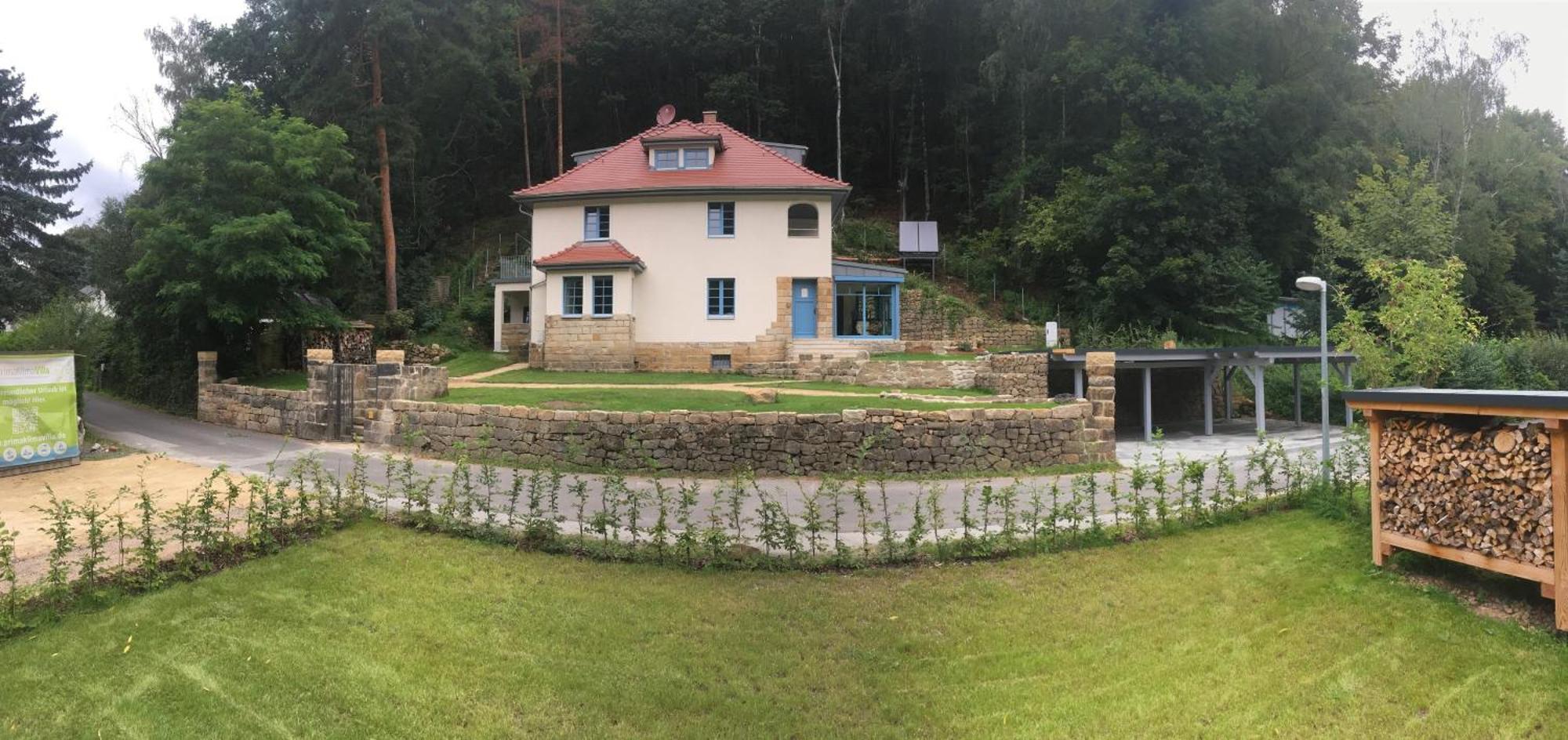 Prima Klima Villa - Ferienwohnung Steinbrecher ชตัดท์เวเลิน ภายนอก รูปภาพ